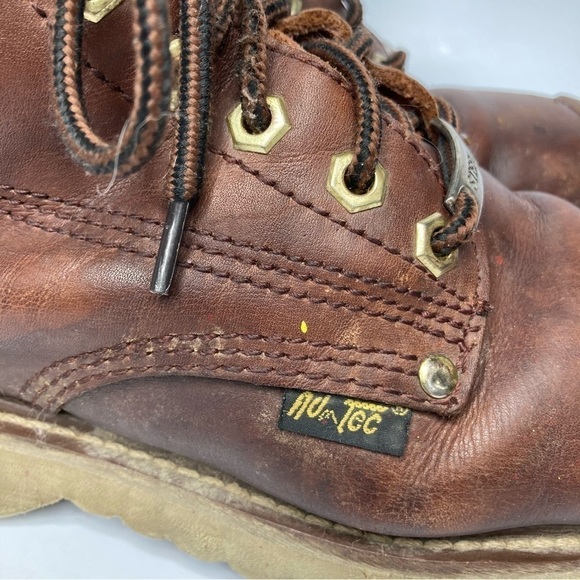 Ad Tec steel Toe water resistant leather boots size 10 - Picture 2 of 11